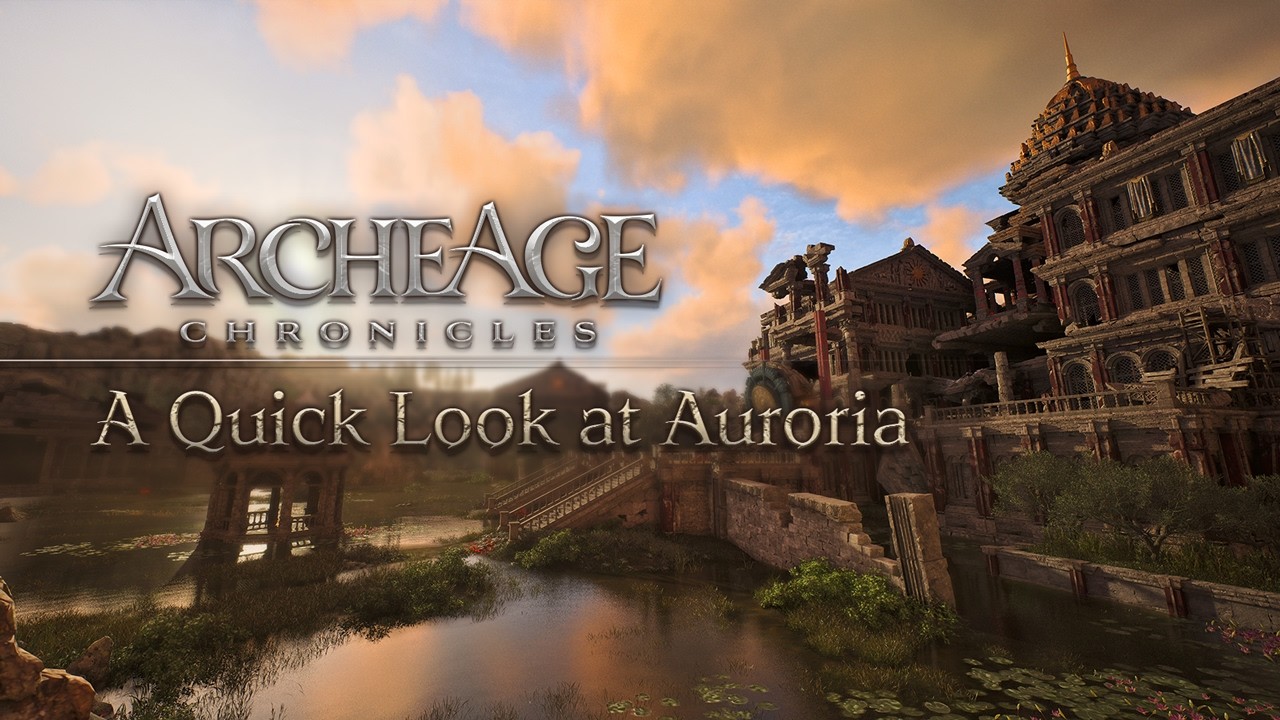 Auroria landscape from the official overview video